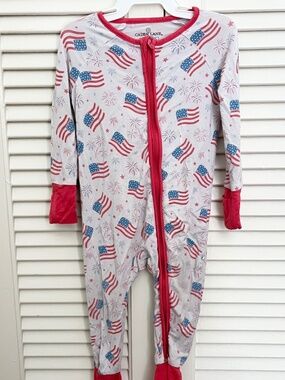 Caden Lane Patriotic Bamboo Pajamas